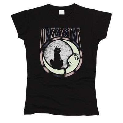 Mazzy Star 02 - Футболка женская, Черный, S, 150 г/кв.м., 1211012