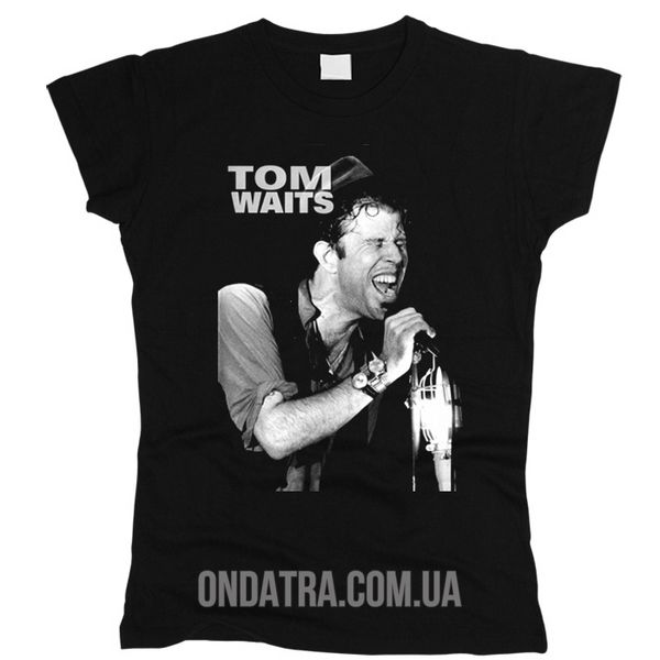 Tom Waits 05 - Футболка жіноча фото