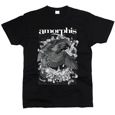 Amorphis 02 - Футболка мужская, Черный, XS, Стандарт 150 г/кв.м, 1111011