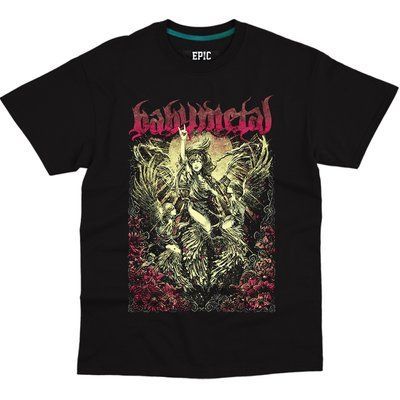 Babymetal 03 - Футболка чоловіча оверсайз Epic, Чорний, S, 200 г./кв.м., 1125012