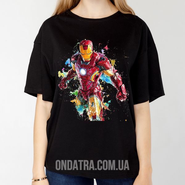 Iron Man 05 (Залізна Людина) - Футболка жіноча оверсайз Epic фото