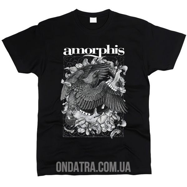 Amorphis 02 - Футболка чоловіча, Чорний, XS, Стандарт 150 г/кв.м, 1111011