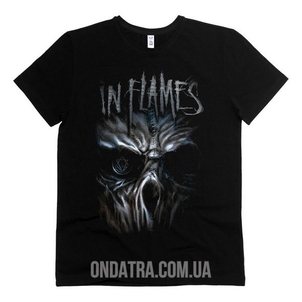 In Flames 03 - Футболка чоловіча/унісекс Epic, Чорний, XS, 170 г./кв.м., 1121011