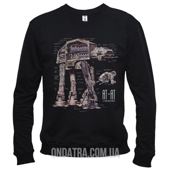 Star Wars AT-AT 02 - Свитшот мужской фото