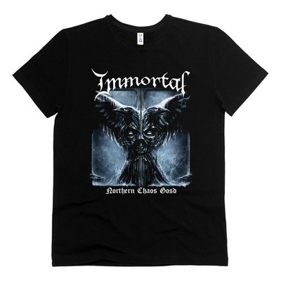 Immortal 02 - Футболка чоловіча/унісекс Epic, Чорний, XS, 170 г./кв.м., 1121011