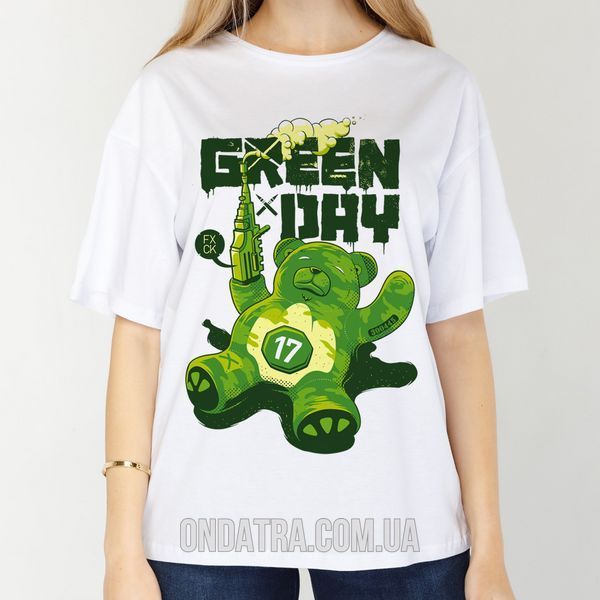 Green Day 15 - Футболка жіноча оверсайз Epic фото