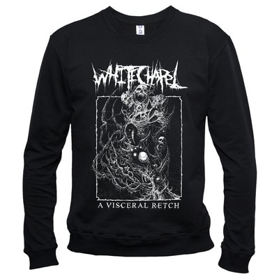 Whitechapel 01 - Свитшот мужской, Черный, XS, Легкая двунитка 220 г/кв.м., 2123011