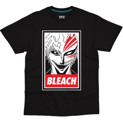 Bleach 04 - Футболка чоловіча оверсайз Epic, Чорний, S, 200 г./кв.м., 1125012