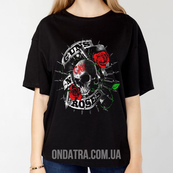 Guns N' Roses 07 - Футболка оверсайз жіноча Epic фото