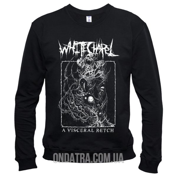 Whitechapel 01 - Світшот чоловічий, Чорний, XS, Легка двохнитка 220 г/кв.м., 2123011