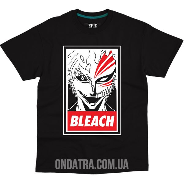 Bleach 04 - Футболка чоловіча оверсайз Epic, Чорний, S, 200 г./кв.м., 1125012