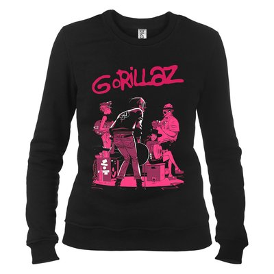 Gorillaz 02 - Світшот жіночий фото