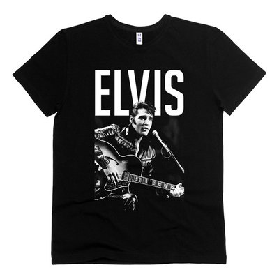 Elvis Presley 02 - Футболка чоловіча/унісекс Epic, Чорний, XS, 170 г./кв.м., 1121011