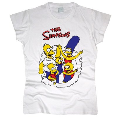 The Simpsons 01 (Сімпсони) - Футболка жіноча фото