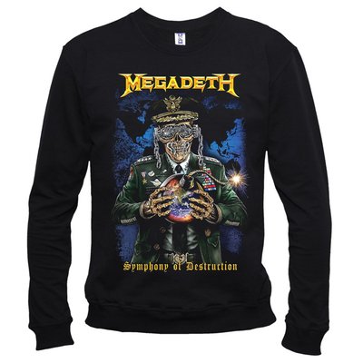 Megadeth 08 - Світшот чоловічий фото
