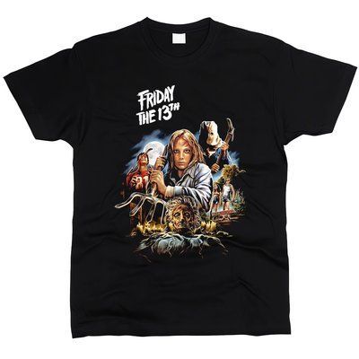 П'ятниця 13-е (Friday The 13th) 03 - Футболка чоловіча фото