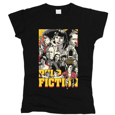 Кримінальне Чтиво 04 (Pulp Fiction) - Футболка жіноча фото