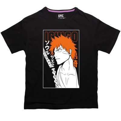 Bleach 05 - Футболка оверсайз женская Epic, Черный, XS, 170 г./кв.м., 1225011