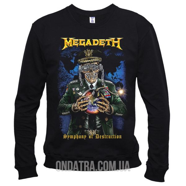 Megadeth 08 - Світшот чоловічий фото