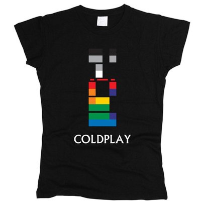 Coldplay 02 - Футболка жіноча фото