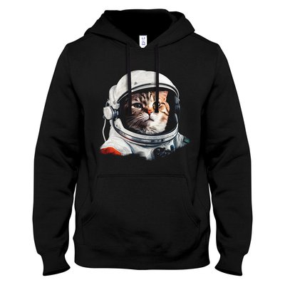 Кіт Космонавт 02 - Толстовка чоловіча фото