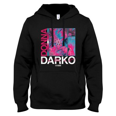 Darko US 02 - Толстовка чоловіча, Чорний, S, 300 г/кв.м., Трьохнитка з начосом, 3124012