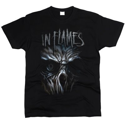 In Flames 03 - Футболка чоловіча, Чорний, XS, Стандарт 150 г/кв.м, 1111011