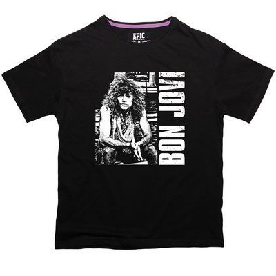 Bon Jovi 08 - Футболка оверсайз женская фото
