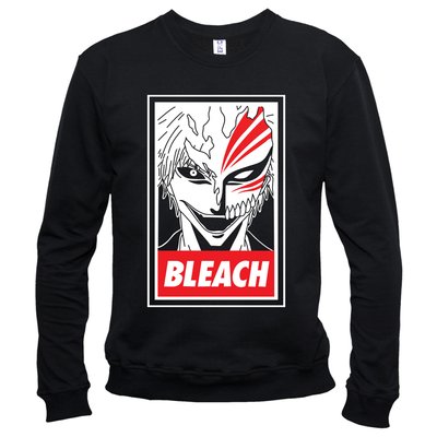 Bleach 04 - Свитшот мужской, Черный, XS, Легкая двунитка 220 г/кв.м., 2123011