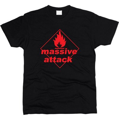 Massive Attack 02 - Футболка чоловіча фото