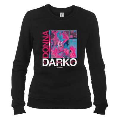 Darko US 02 - Свитшот женский, Черный, XS, Легкая двунитка 220 г/кв.м., 2223011