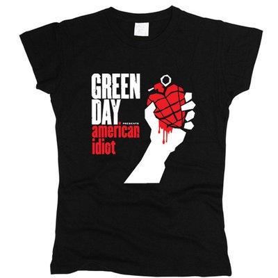 Green Day 07 - Футболка женская фото