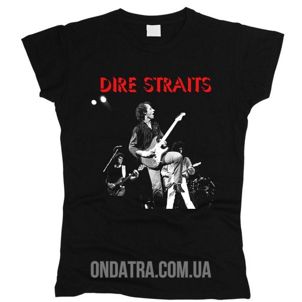 Dire Straits 01 - Футболка жіноча фото