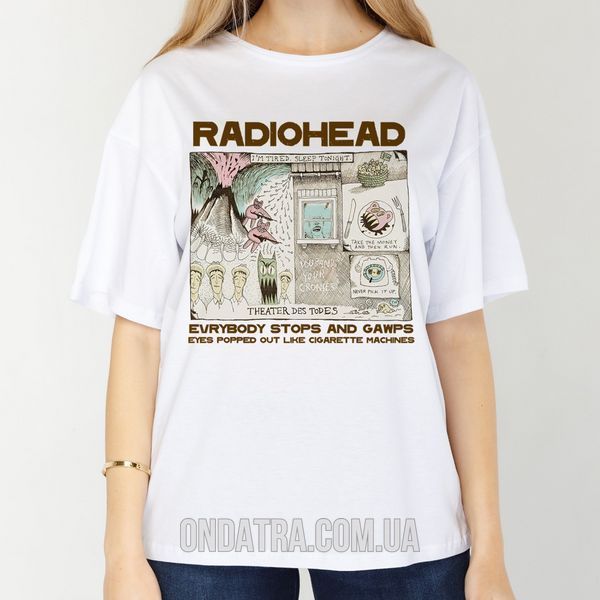 Radiohead 15 - Футболка жіноча оверсайз Epic фото