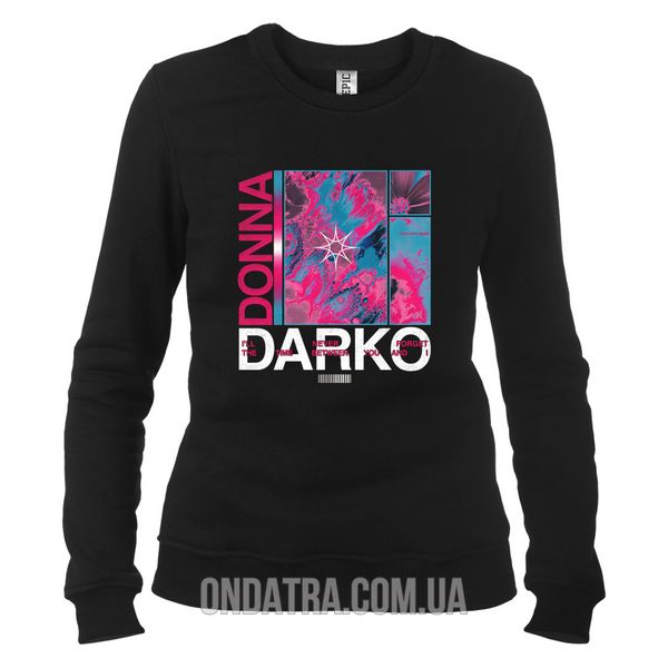 Darko US 02 - Світшот жіночий, Чорний, XS, Легка двохнитка 220 г/кв.м., 2223011