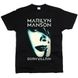 Marilyn Manson 01 - Футболка мужская, Черный, XS, Стандарт 150 г/кв.м, 1111011