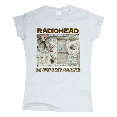 Radiohead 15 - Футболка жіноча фото
