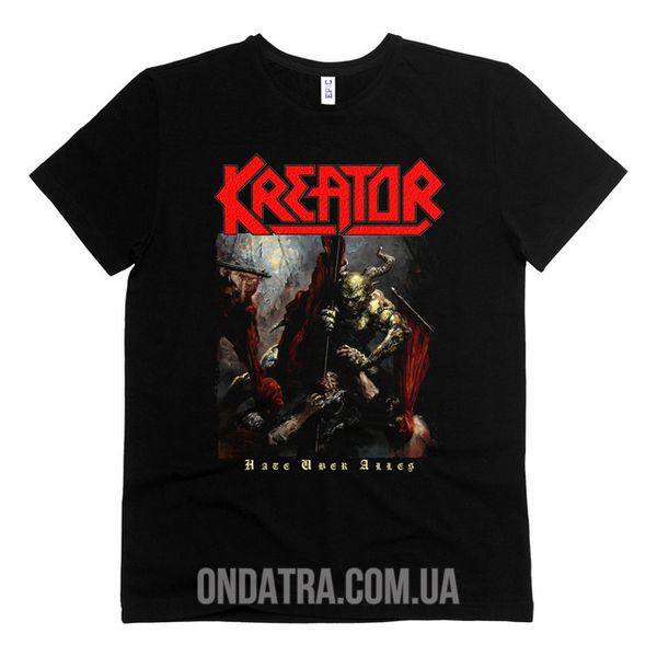 Kreator 01 - Футболка мужская/унисекс Epic, Черный, XS, 170 г./кв.м., 1121011