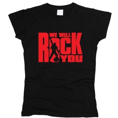 We Will Rock You 01 - Футболка женская фото