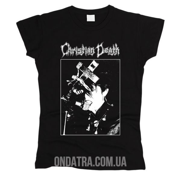 Christian Death 01 - Футболка женская фото