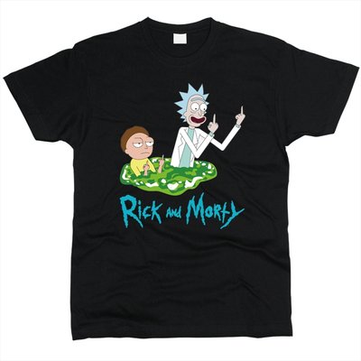 Рік і Морті 03 (Rick and Morty) - Футболка чоловіча фото