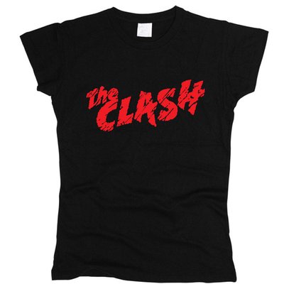 The Clash 02 - Футболка жіноча фото