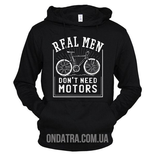 Real Man Don't Need Motors - Толстовка мужская фото