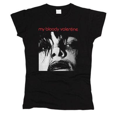 My Bloody Valentine 01 - Футболка жіноча, Чорний, S, 150 г/кв.м., 1211012