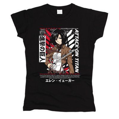 Атака Титанов (Attack On Titan) 12 - Футболка женская фото