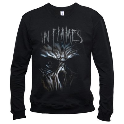 In Flames 03 - Світшот чоловічий, Чорний, XS, 2123011