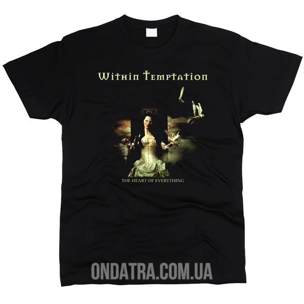 Within Temptation 03 - Футболка мужская, Черный, XS, Стандарт 150 г/кв.м, 1111011