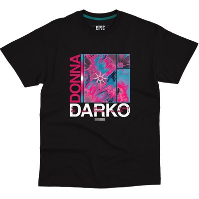 Darko US 02 - Футболка чоловіча оверсайз Epic, Чорний, S, 200 г./кв.м., 1125012