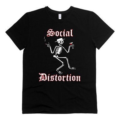 Social Distortion 01 - Футболка мужская/унисекс Epic, Черный, XS, 170 г./кв.м., 1121011