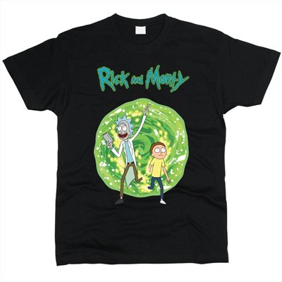 Рік і Морті 01 (Rick and Morty) - Футболка чоловіча фото